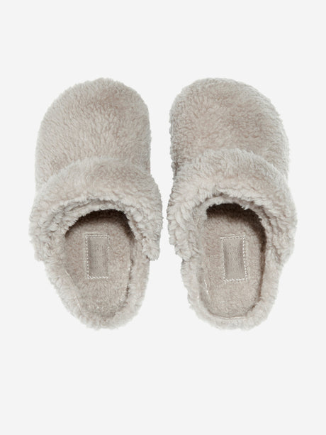 Crocs Kids Classic Cozzzy Slipper in Brown