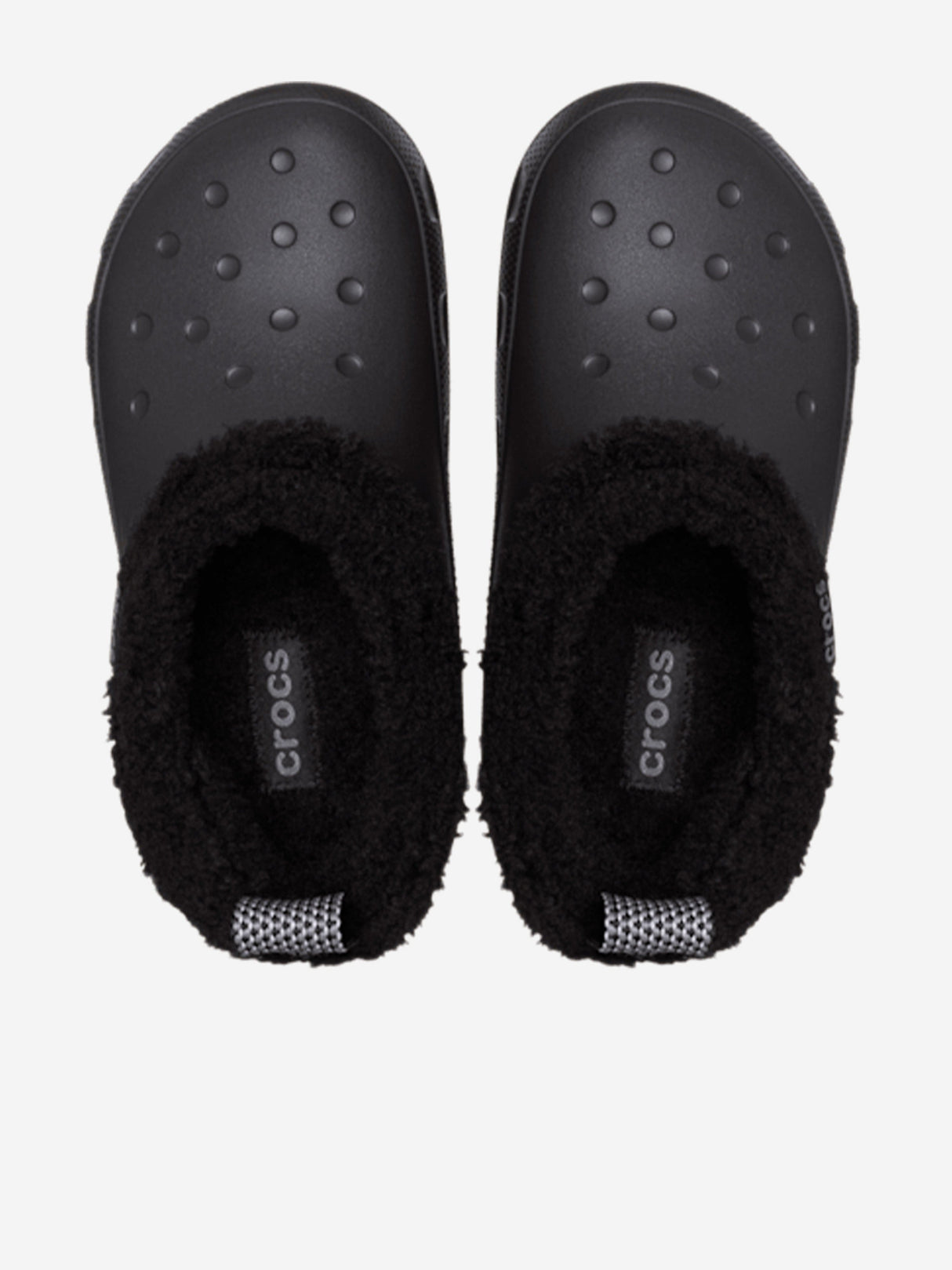 Crocs Kids Classic Lined Shorty Clog in Black