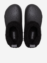 Crocs Kids Classic Lined Shorty Clog in Black