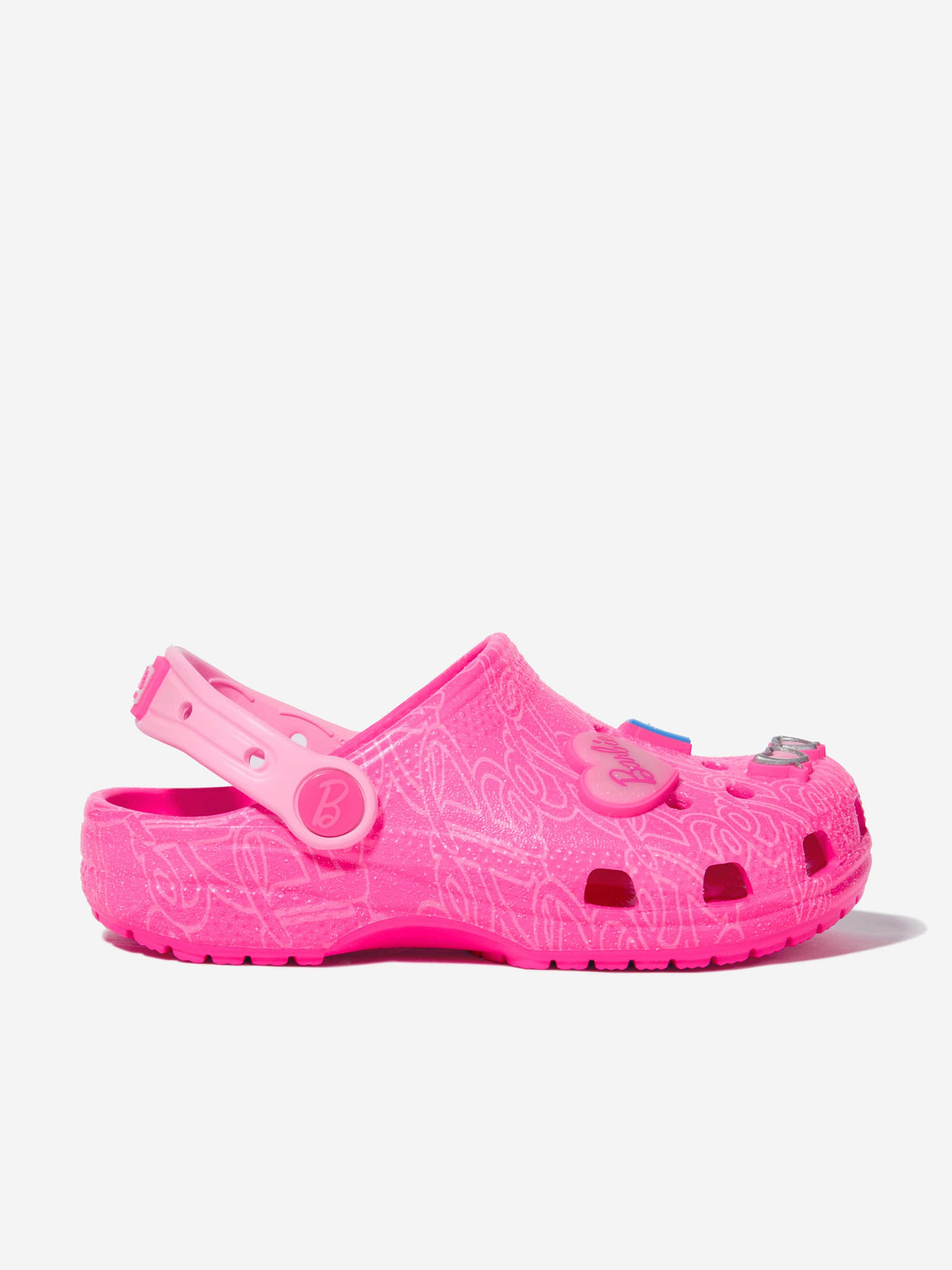 Crocs Girls Mattel Barbie Clog in Pink
