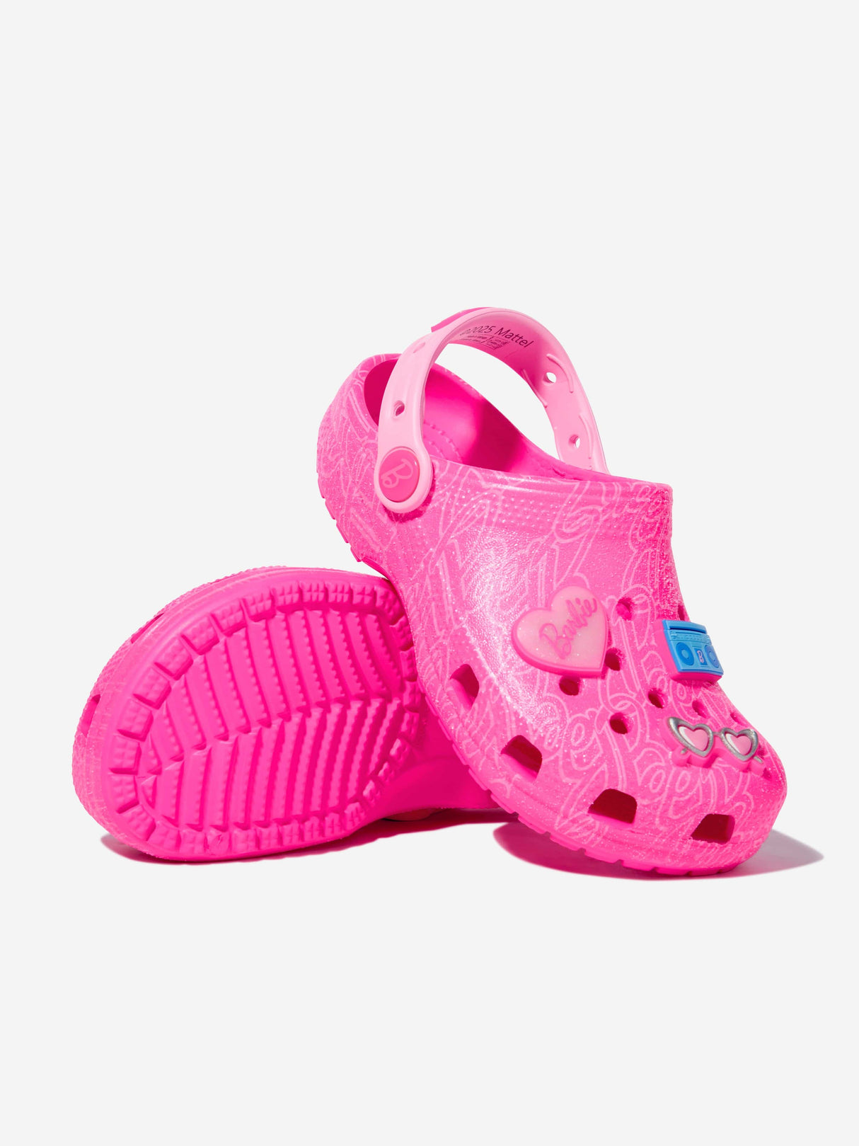 Crocs Girls Mattel Barbie Clog in Pink