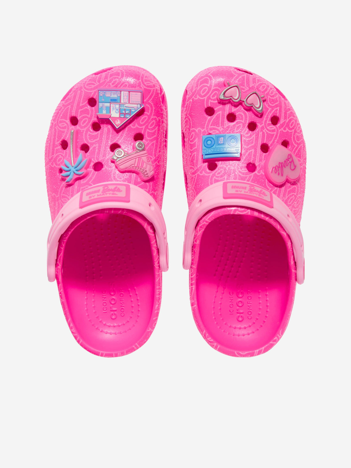 Crocs Girls Mattel Barbie Clog in Pink