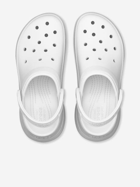 Crocs Girls Bae Clog in White
