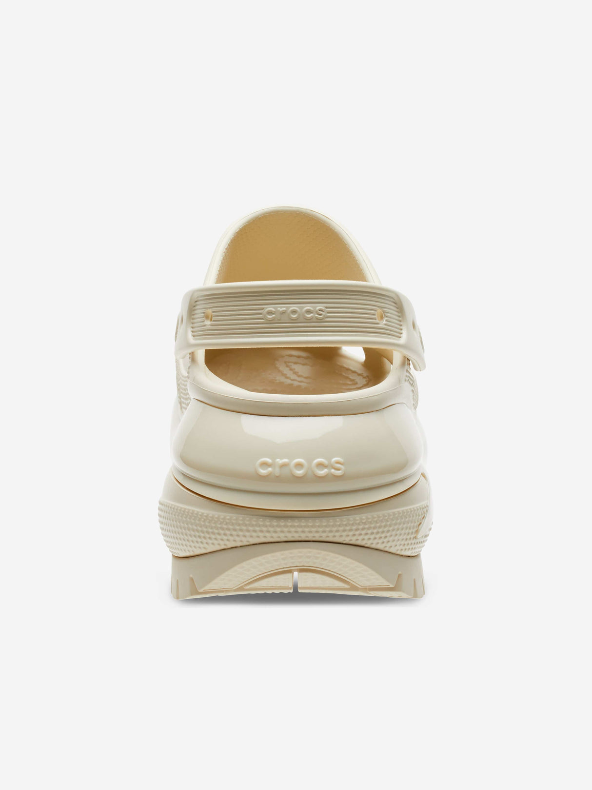 Crocs Kids Mega Crush Clog in Ivory