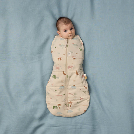 ergoPouch - Organic Winter Cocoon Swaddle Sleeping Bag - Savannah 2.5 TOG
