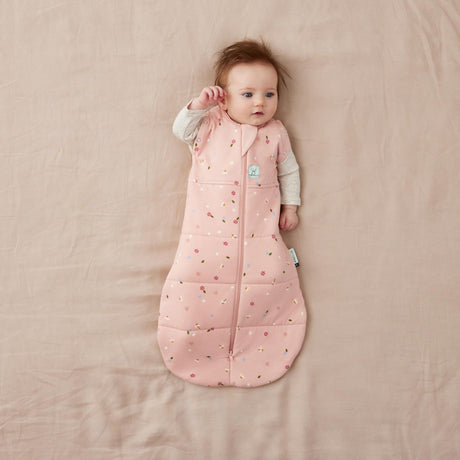 ergoPouch - Organic Winter Cocoon Swaddle Sleeping Bag - Daisy 2.5 TOG