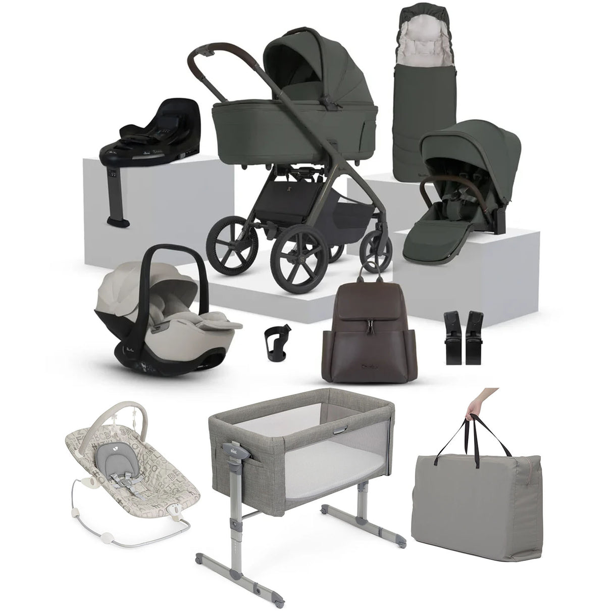 Silver Cross Cove 2 Ultimate 360 Travel & Essential Nursery Bundle