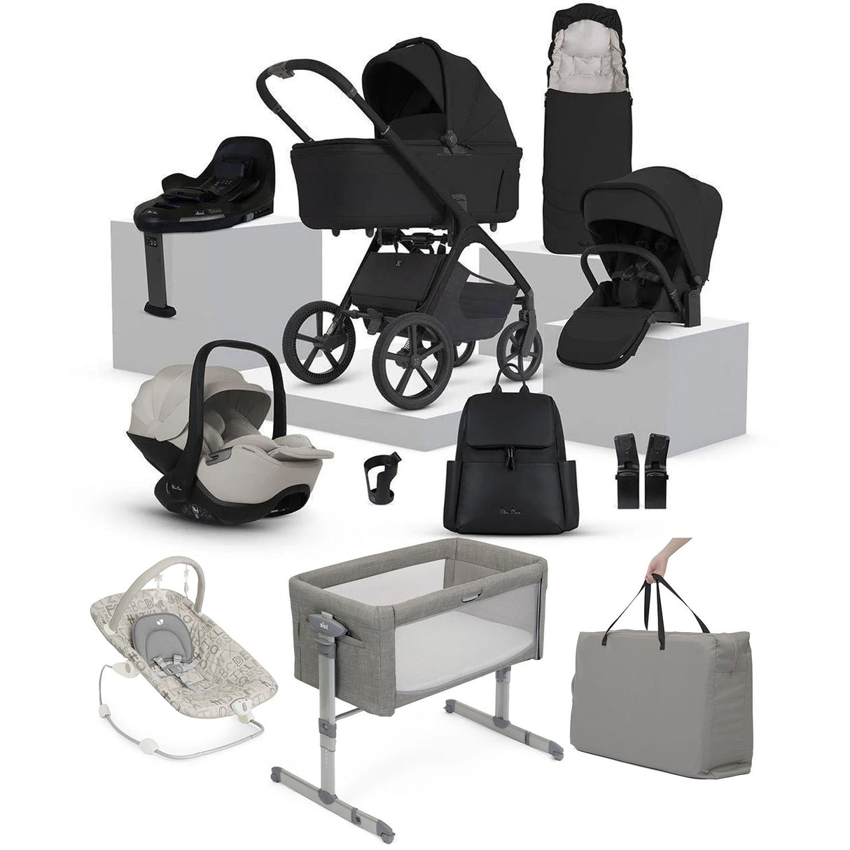 Silver Cross Cove 2 Ultimate 360 Travel & Essential Nursery Bundle