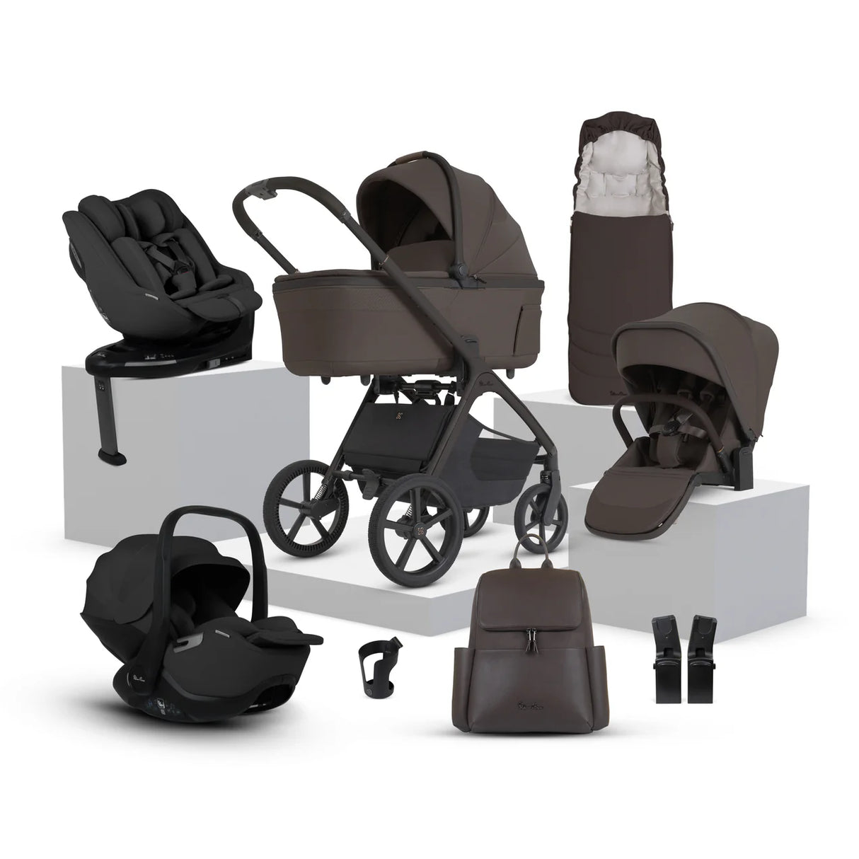 Silver Cross Cove 2 Ultimate 360 Family Car seat Bundle