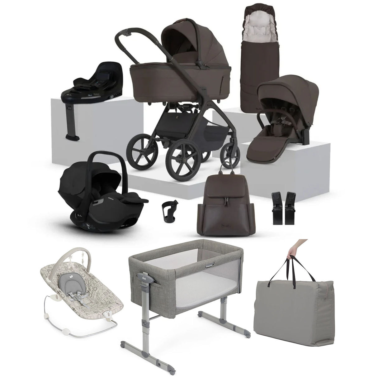 Silver Cross Cove 2 Ultimate 360 Travel & Essential Nursery Bundle