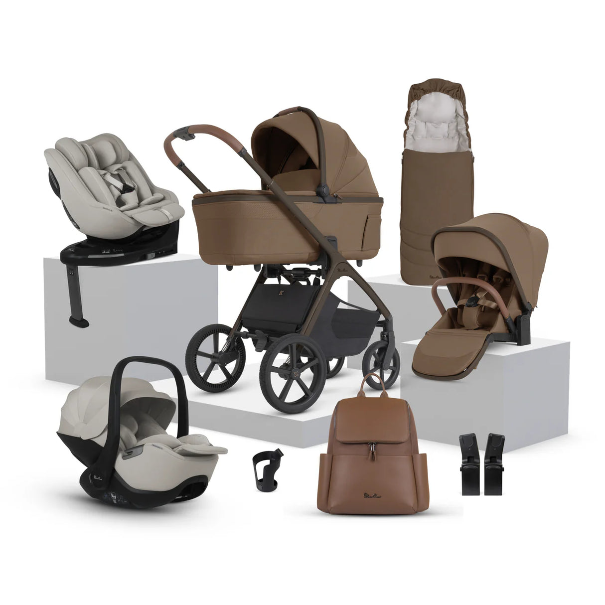 Silver Cross Cove 2 Ultimate 360 Family Car seat Bundle