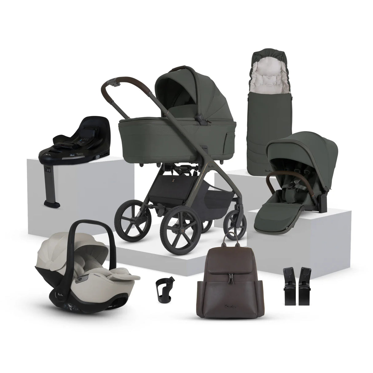 Silver Cross Cove 2 Essential 360 Infant Carrier Bundle