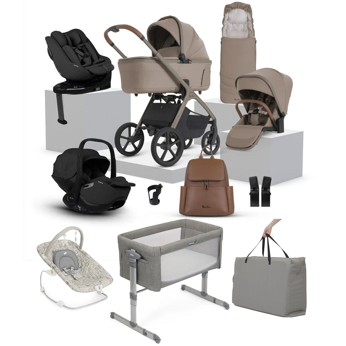 Silver Cross Cove 2 Ultimate 360 Family Essential Travel & Nursery Bundle