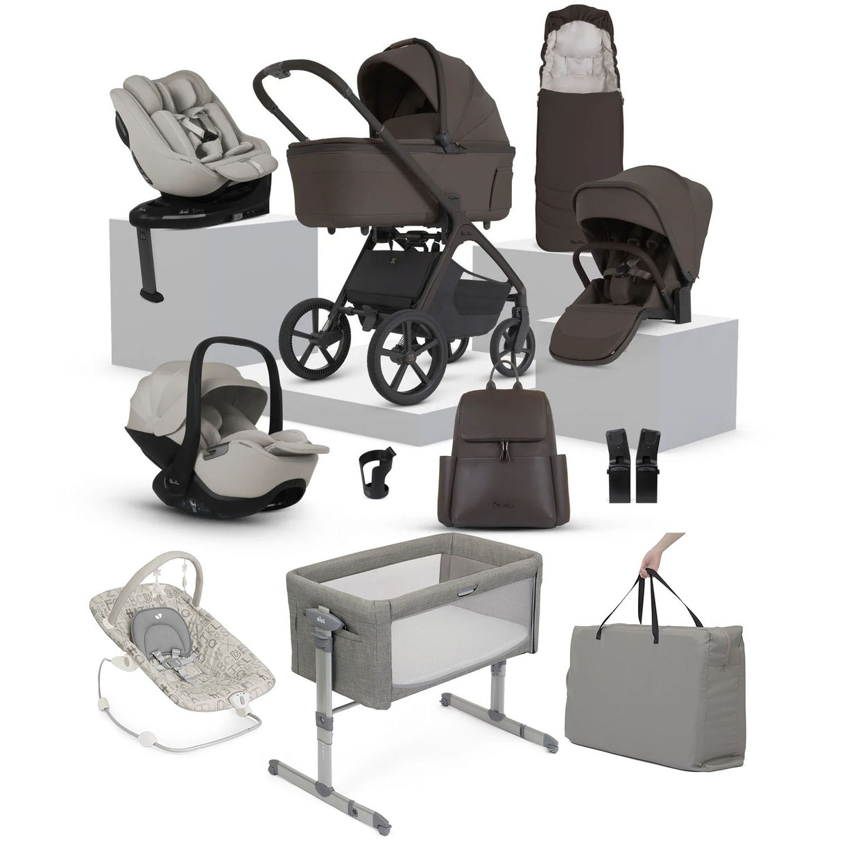 Silver Cross Cove 2 Ultimate 360 Family Essential Travel & Nursery Bundle