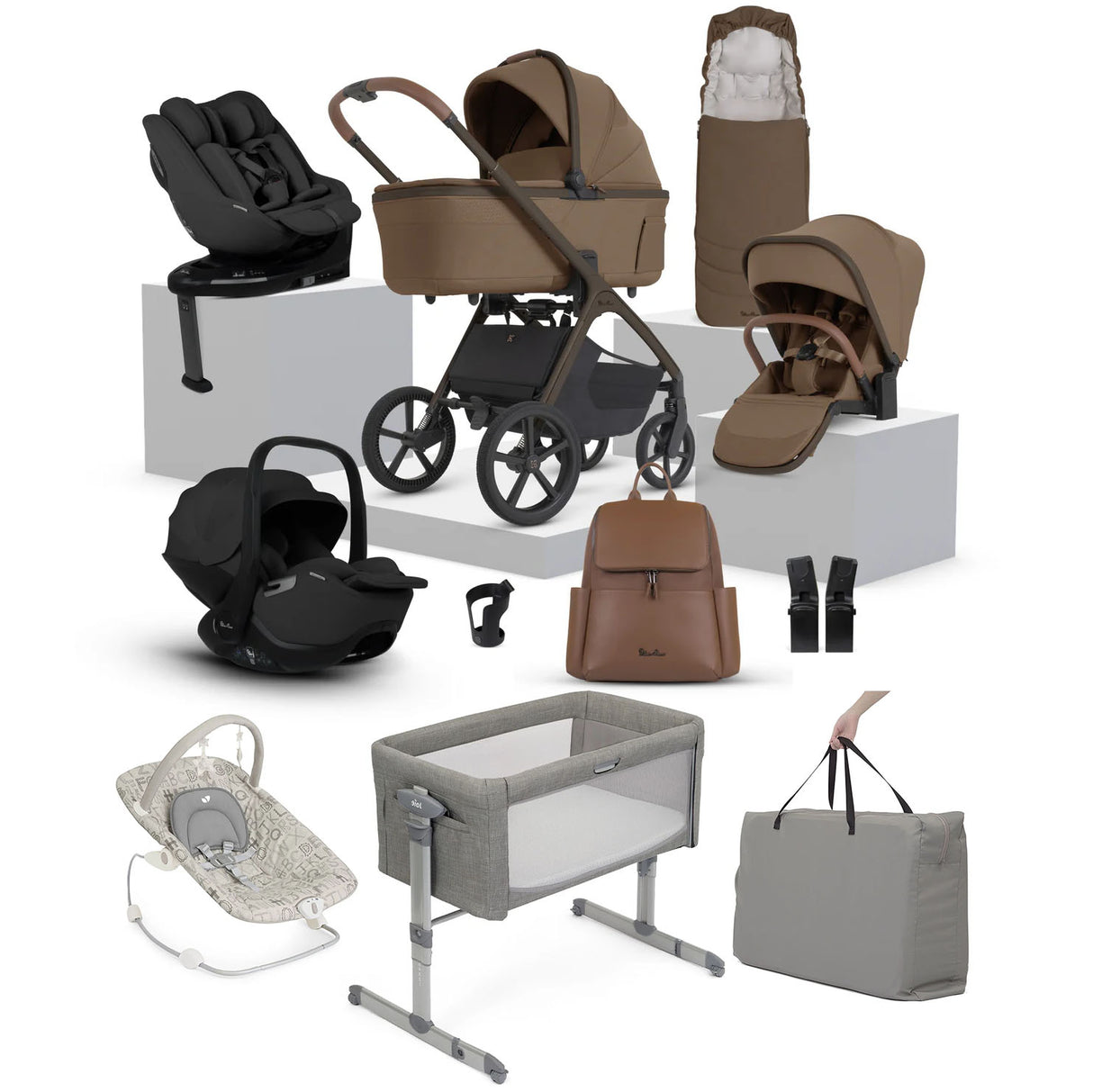 Silver Cross Cove 2 Ultimate 360 Family Essential Travel & Nursery Bundle