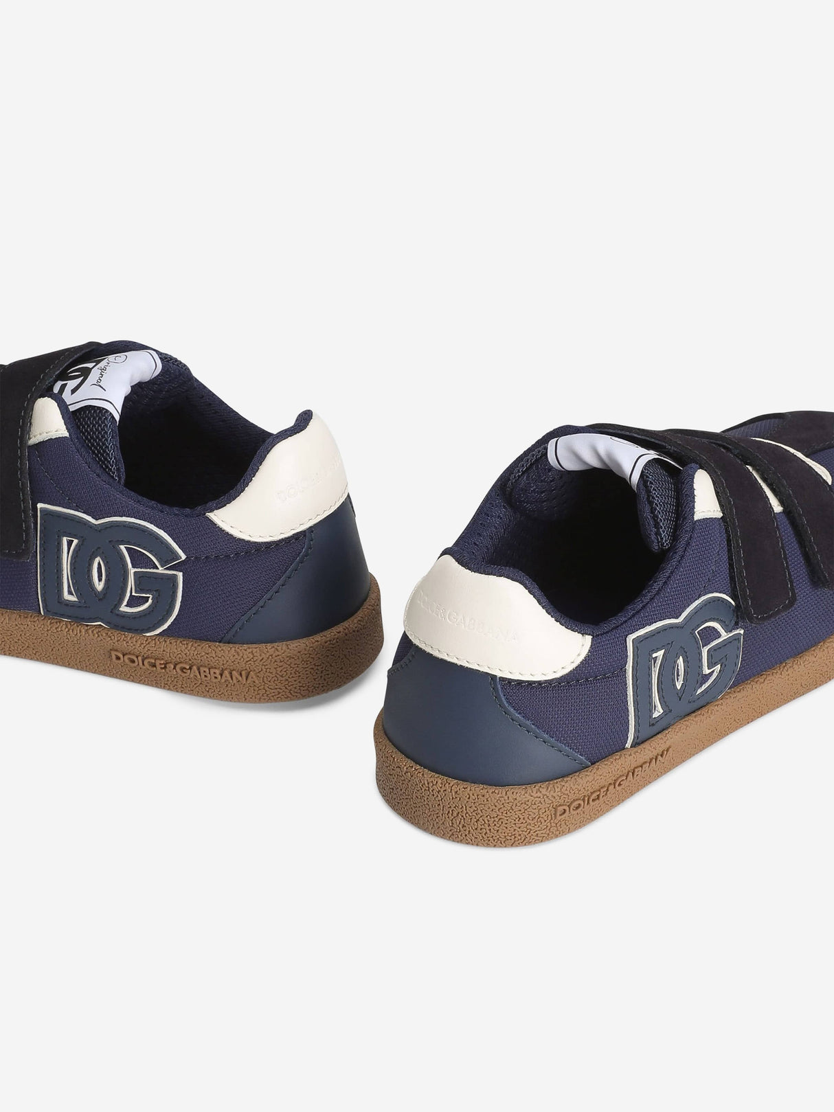 Dolce & Gabbana Boys DG Original Trainers in Navy