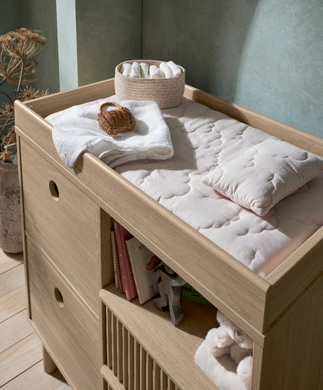 Mamas & Papas Oska 3 Piece Furniture Range, Natural / Oak