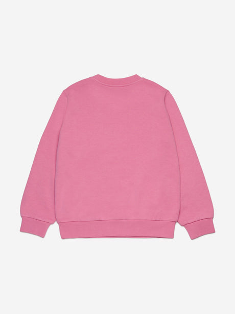 Diesel Girls Logo Sweatshirt in Pink