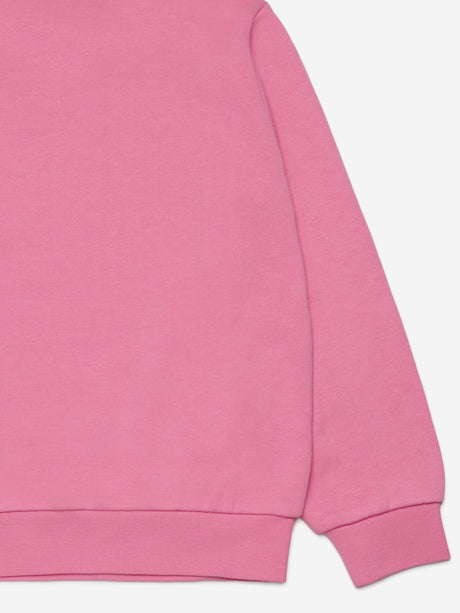 Diesel Girls Logo Sweatshirt in Pink