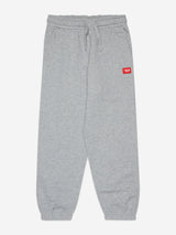 Diesel Kids Logo Joggers in Grey