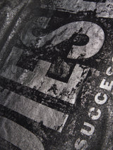 Diesel Boys Metallic Effect Logo T-Shirt in Black