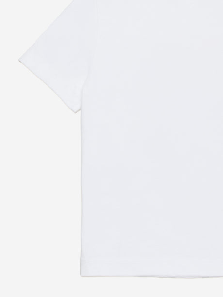 Diesel Girls Heart Logo T-Shirt in White