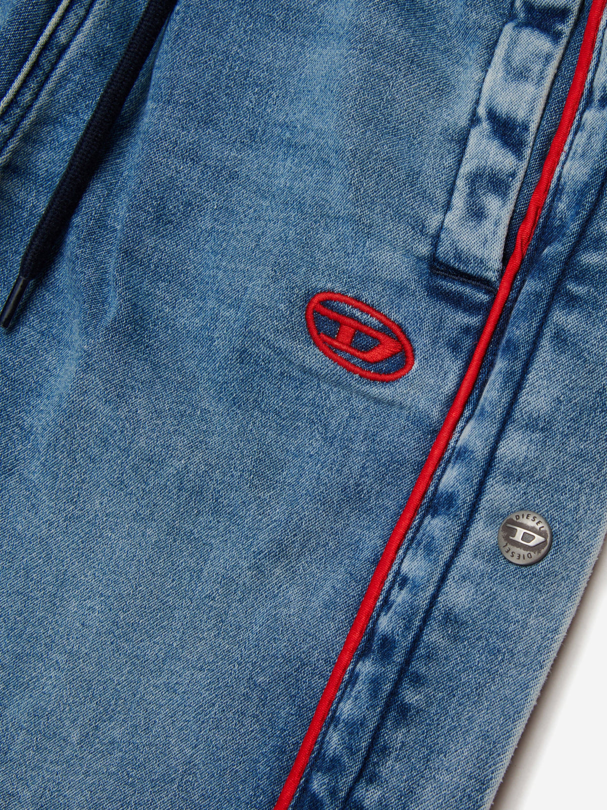 Diesel Girls Relaxed Fit JoggJeans in Blue