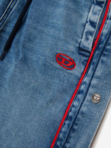 Diesel Girls Relaxed Fit JoggJeans in Blue