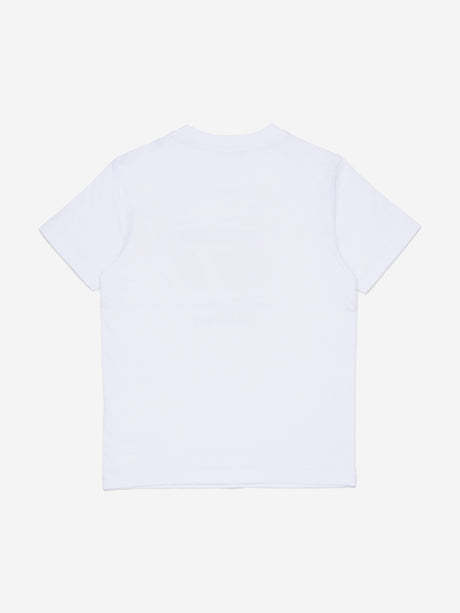 Diesel Boys Logo T-Shirt in White