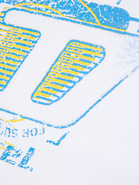 Diesel Boys Logo T-Shirt in White