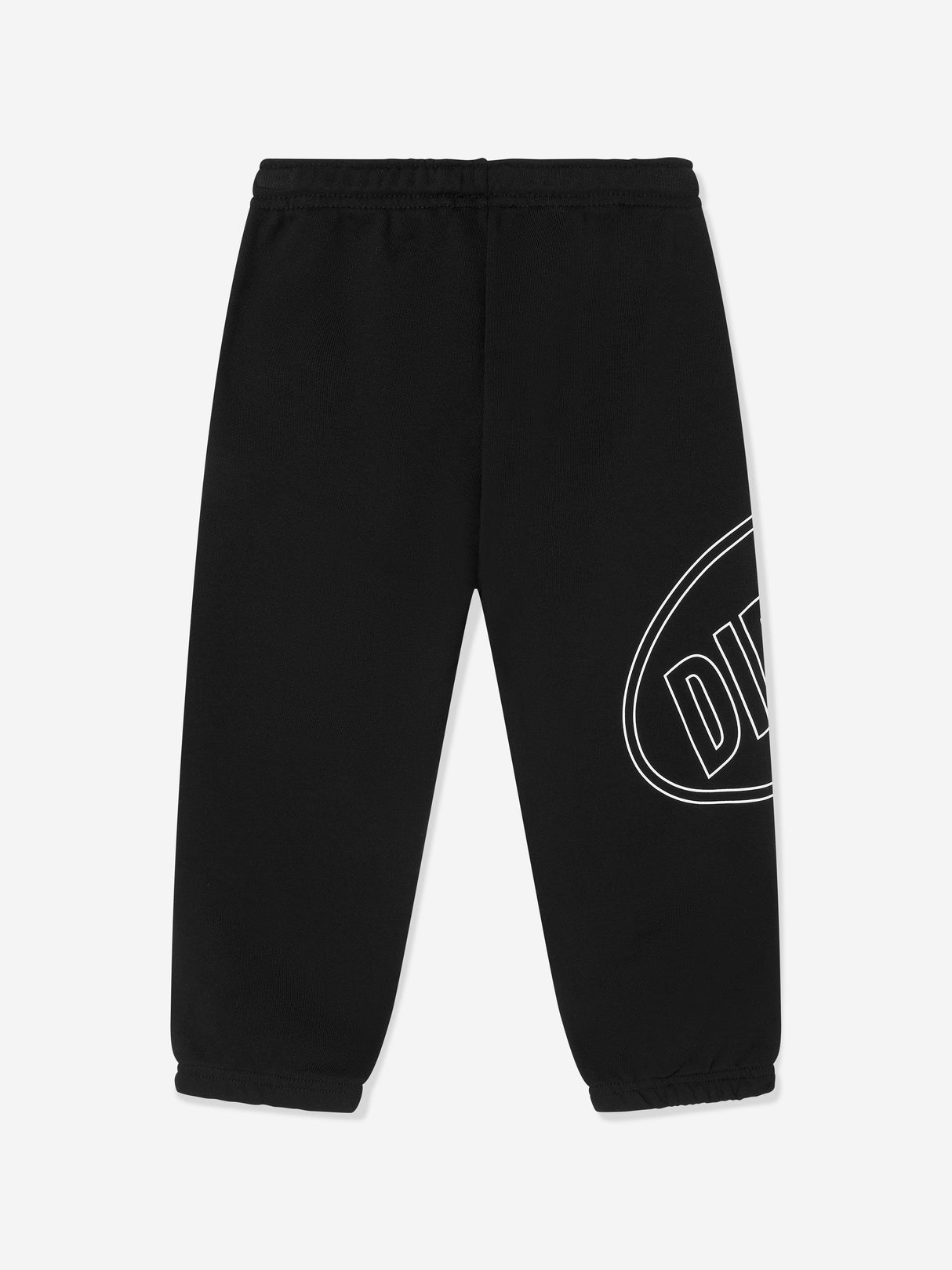 Diesel Boys Logo Joggers in Black