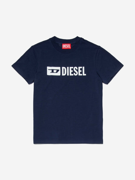 Diesel Boys Short Pyjama Set in Navy