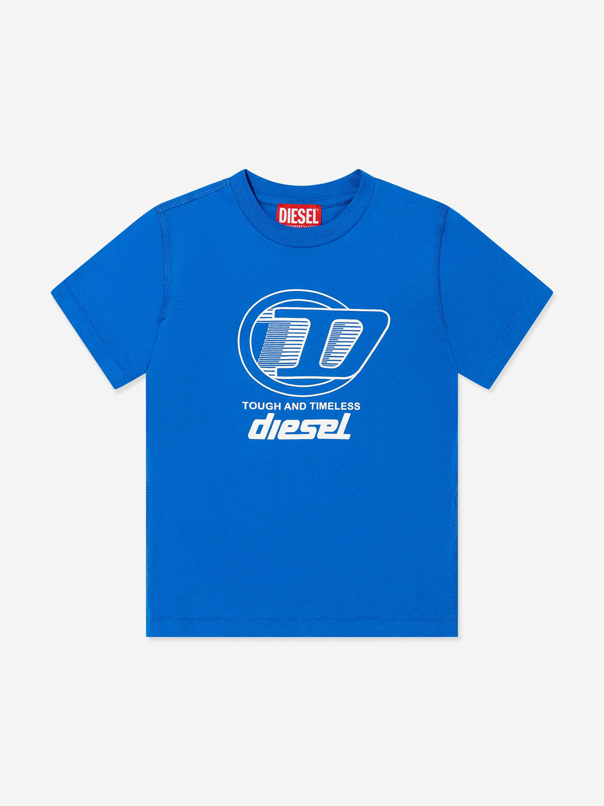 Diesel Kids Logo T-Shirt in Blue