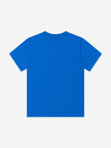 Diesel Kids Logo T-Shirt in Blue