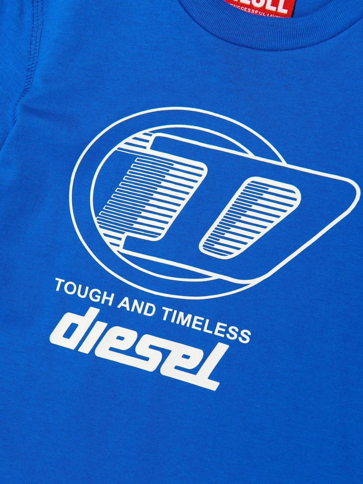 Diesel Kids Logo T-Shirt in Blue