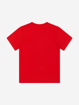 Diesel Kids Logo T-Shirt in Red