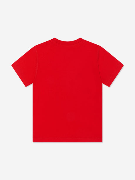 Diesel Kids Logo T-Shirt in Red