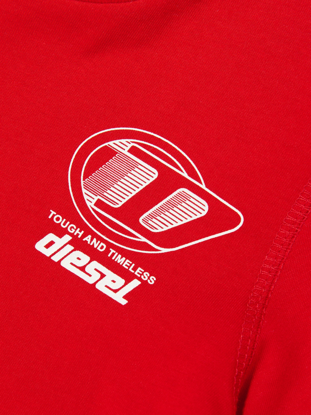 Diesel Kids Logo T-Shirt in Red
