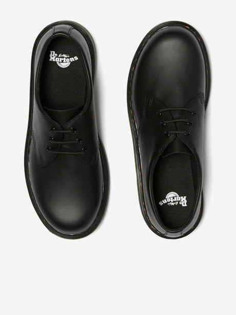 Dr Martens Girls 1461 Softy T Leather Shoes in Black