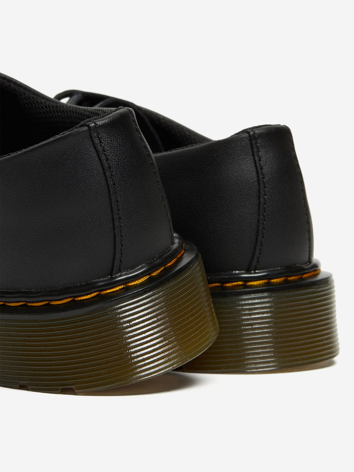 Dr Martens Girls 1461 Softy T Leather Shoes in Black