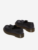 Dr Martens Boys Adrian Leather Tassel Loafers in Black