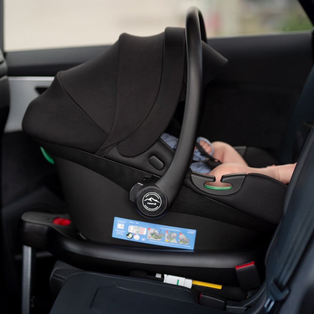 Noordi Terra i-Size Baby Car Seat 40 to 87cm, 0-18 Months