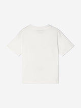Fendi Girls Squirrel T-Shirt in White