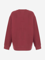 Fendi Kids Slogan Sweatshirt in Red