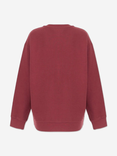 Fendi Kids Slogan Sweatshirt in Red