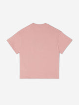 Fendi Girls Logo T-Shirt in Pink