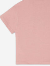 Fendi Girls Logo T-Shirt in Pink