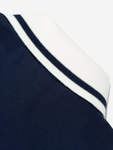 Fendi Baby Boys FF Logo Polo Shirt in Navy