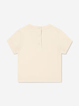 Fendi Baby Logo T-Shirt in Beige