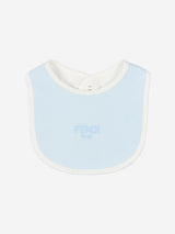 Fendi Baby Boys Logo Babygrow Set in Blue